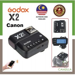 Godox X2 / X2T 2.4 GHz TTL Wireless Flash Trigger for Canon (Ship from Malaysia)